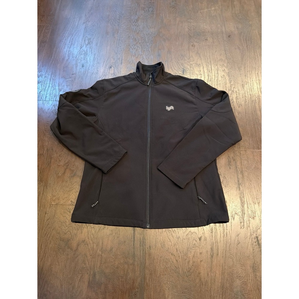 Lyft 1K Rides Softshell Jacket Mens‎ Large Black